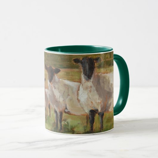 ヒツジ科 マグカップ (正面右)