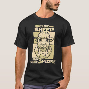 ヒツジ農家ラムシープルシェパード1 Tシャツ
