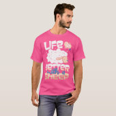 ヒツジ農業ラムファームヒツジ Tシャツ (正面フル)