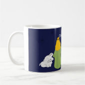 ヒツジ飼とその群れ コーヒーマグカップ (左)