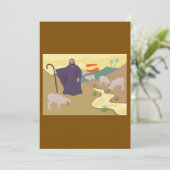 ヒツジ飼とヒツジの群れ 招待状 (スタンド正面)