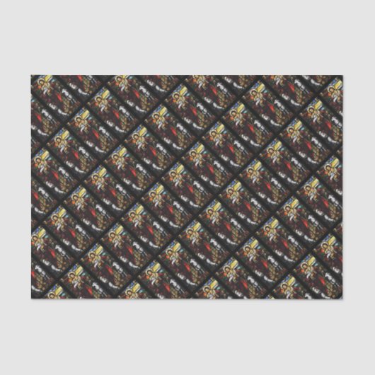 ヒツジ飼とヒツジ 薄葉紙 (正面)