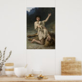 ヒツジ飼のダビデは勝ち誇った ポスター (キッチン)