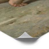 ヒツジ飼のダビデは勝ち誇った ポスター (角)