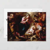 ヒツジ飼の崇拝 – アルトベロ ポストカード (正面/裏面)