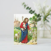 ヒツジ飼キリスト ポストカード (スタンド正面)