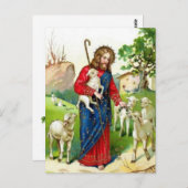 ヒツジ飼キリスト ポストカード (正面/裏面)