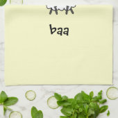 ヒツジ キッチンタオル (折り畳み)