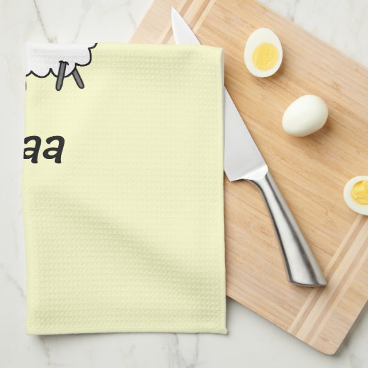 ヒツジ キッチンタオル (四つ折り)