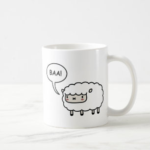 ヒツジ! コーヒーマグカップ