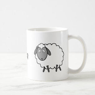ヒツジ コーヒーマグカップ
