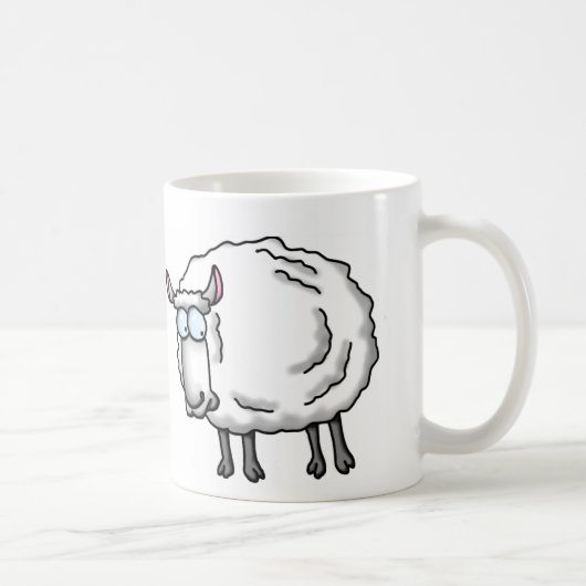 ヒツジ コーヒーマグカップ (右)