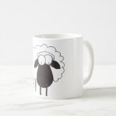 ヒツジ コーヒーマグカップ (正面右)