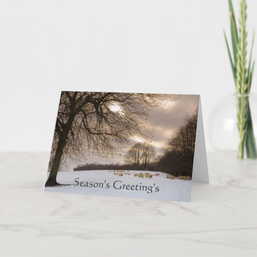 ヒツジ シーズンカード (正面)