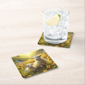 ヒツジ スクエアペーパーコースター (インサイチュ)