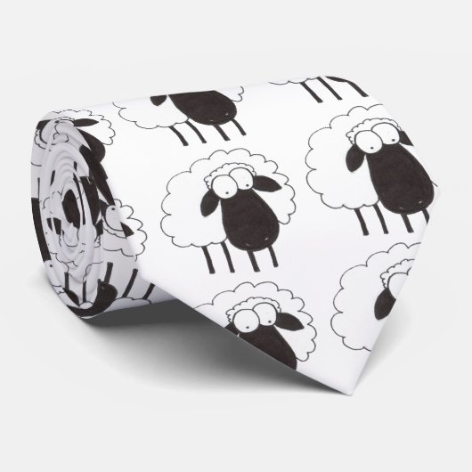 ヒツジ ネクタイ (ロール)
