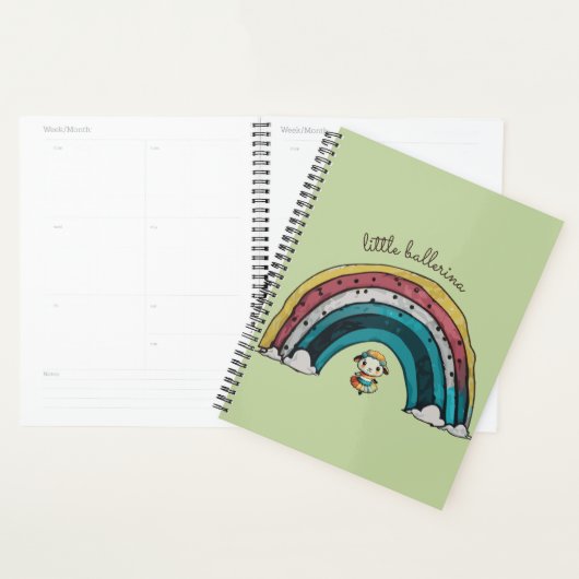 ヒツジ・バレリーナ プランナー手帳 (ディスプレー)