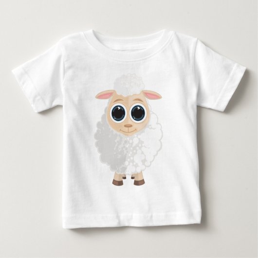 ヒツジ ベビーTシャツ (正面)
