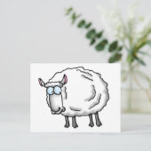 ヒツジ ポストカード (スタンド正面)