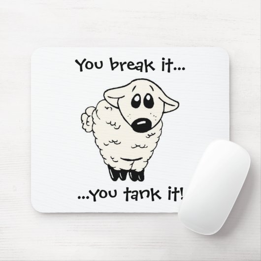 ヒツジ マウスパッド (マウス)