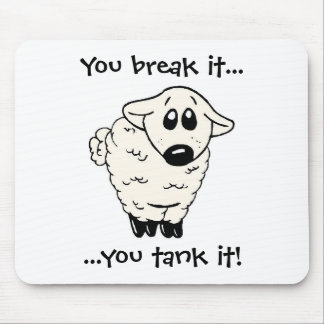 ヒツジ マウスパッド