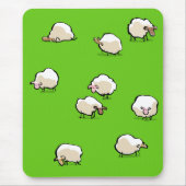 ヒツジ マウスパッド (正面)
