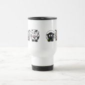 ヒツジ、ヤギおよび牛旅行または通勤者のマグ トラベルマグ (中央)