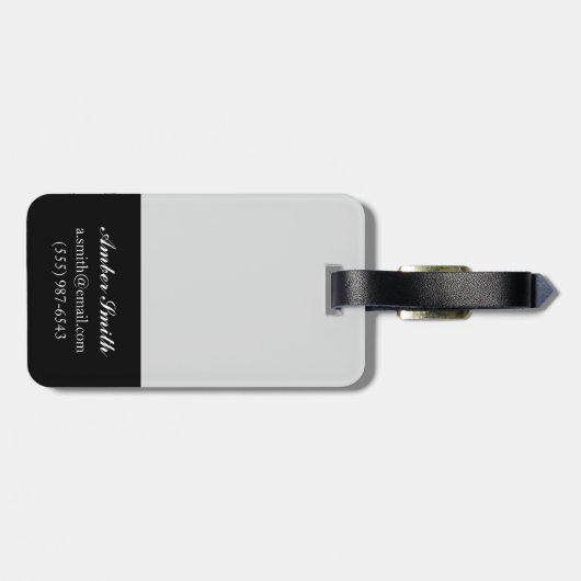 ヒツジ ラゲッジタグ (裏面横)