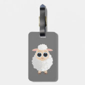 ヒツジ ラゲッジタグ (裏面縦)