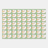 ヒツジ ラッピングペーパーシート (正面)