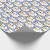 ヒツジ ラッピングペーパー (角)