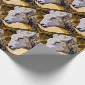 ヒツジ ラッピングペーパー (角)