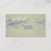 ヒツジ 名刺 (裏面)