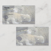 ヒツジ 名刺 (正面/裏面)