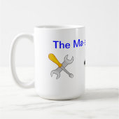 ヒツジ、用具、キーウィ、Maオウムオウムchanic コーヒーマグカップ (左)