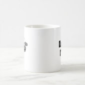 ヒツジ!私は50だ!コーヒーマグ コーヒーマグカップ (中央)
