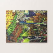 ヒトの相互作用の共通スレッド ジグソーパズル (横)