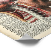 ヒトの脳解剖学 ポスター (角)