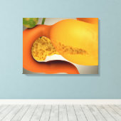 ヒトの膵臓と胃の概念像 キャンバスプリント (インサイチュ (ウッドフロア))