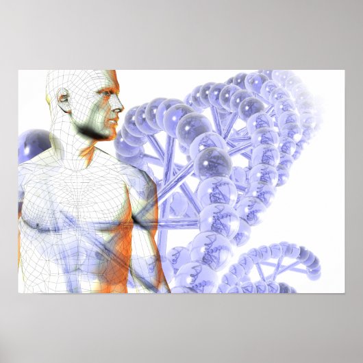 ヒトゲノム ポスター (正面)