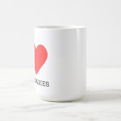 ヒトコブラクダが好き コーヒーマグカップ (中央)