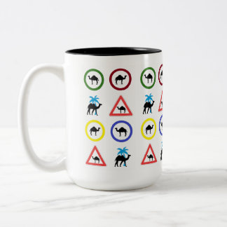 ヒトコブラクダ コーヒーマグ ツートーンマグカップ