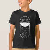 ヒトジヒツジ〔占星術の〕十二宮図標識 Tシャツ (正面)