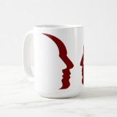 ヒトスカルマグ コーヒーマグカップ (正面左)