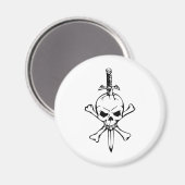 ヒトスカル マグネット (正面/裏面)