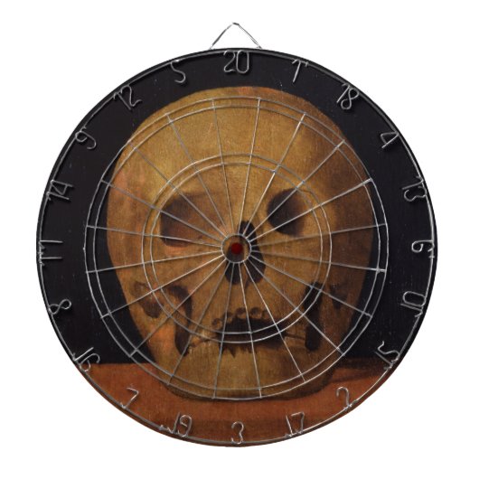 ヒトスカル(by Mariotto Albertinelli) ダーツボード (正面)