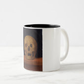 ヒトスカル(by Mariotto Albertinelli) ツートーンマグカップ (正面右)