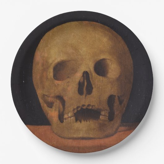 ヒトスカル(by Mariotto Albertinelli) ペーパープレート (正面)