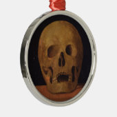 ヒトスカル(by Mariotto Albertinelli) メタルオーナメント (右)