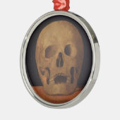 ヒトスカル(by Mariotto Albertinelli) メタルオーナメント (左)